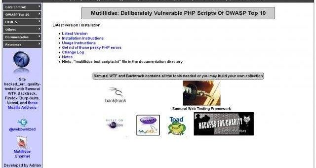 OWASP Mutillidae II