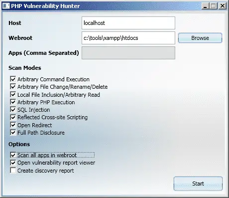 PHP Vulnerability Hunter