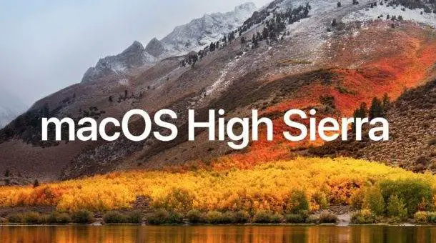 macOS High Sierra 10.13.4