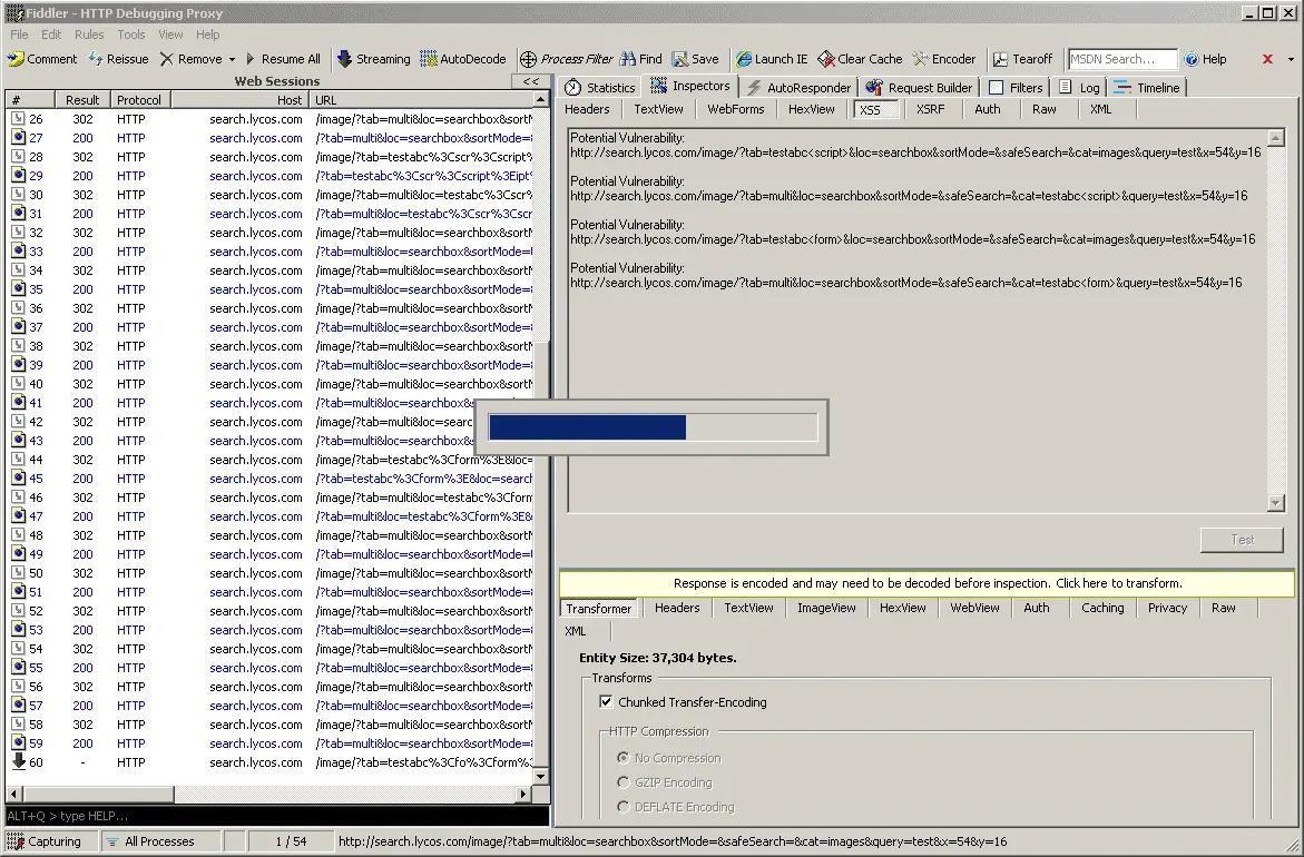 Fiddler XSS Inspector