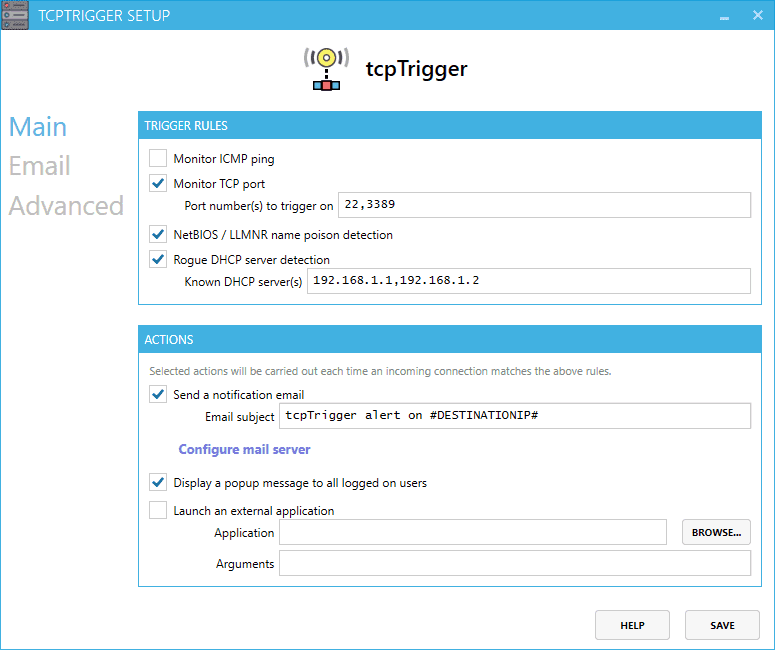 tcpTrigger