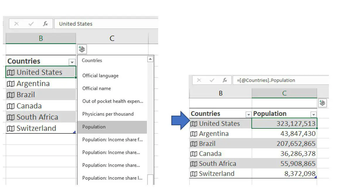 AI-powered data types