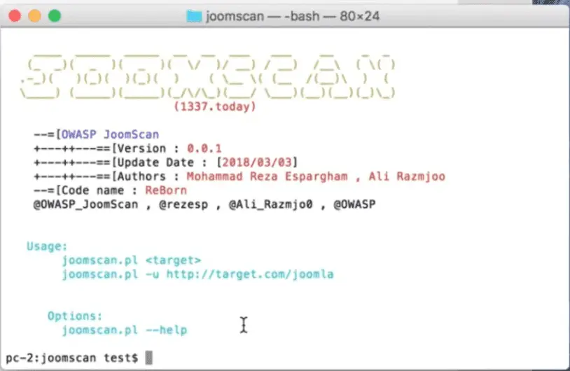 joomscan