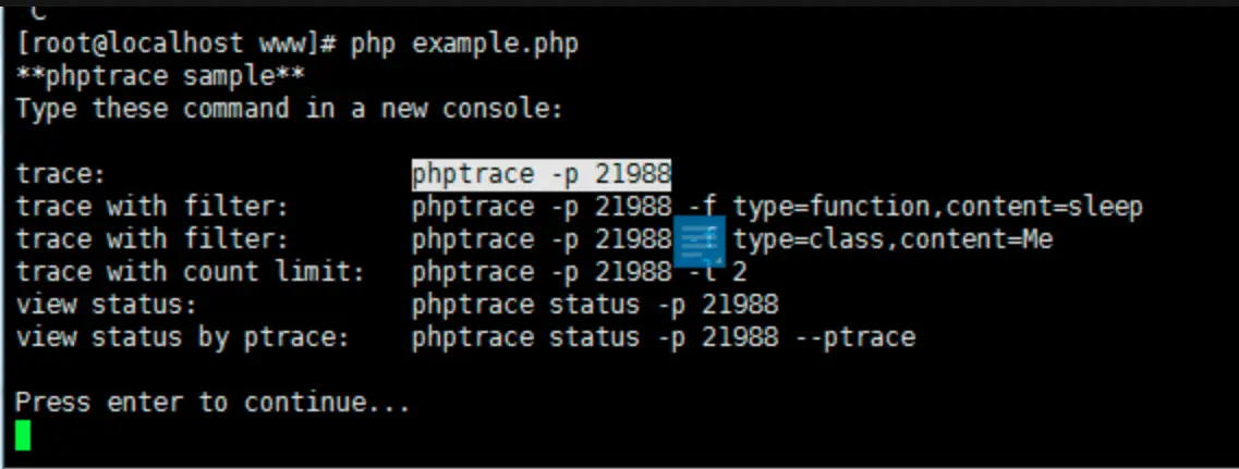 phptrace