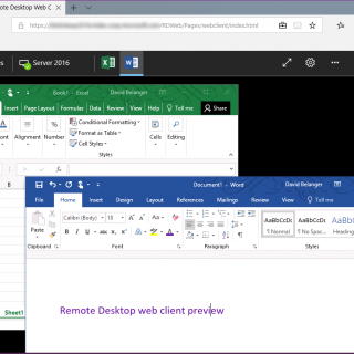 Remote Desktop web client
