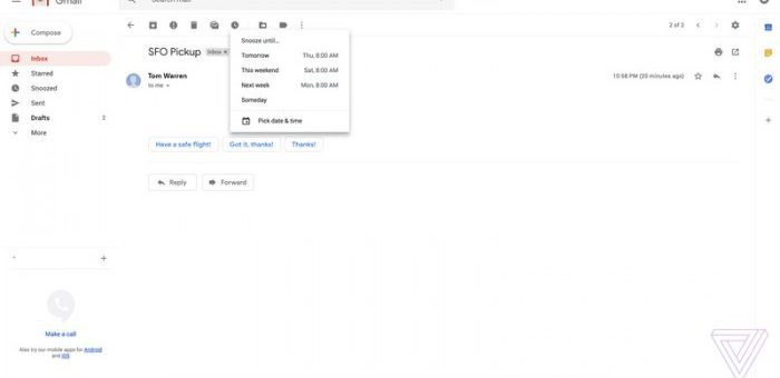gmail web activity