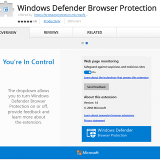 Windows Defender Extension