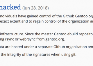 GitHub Gentoo Linux