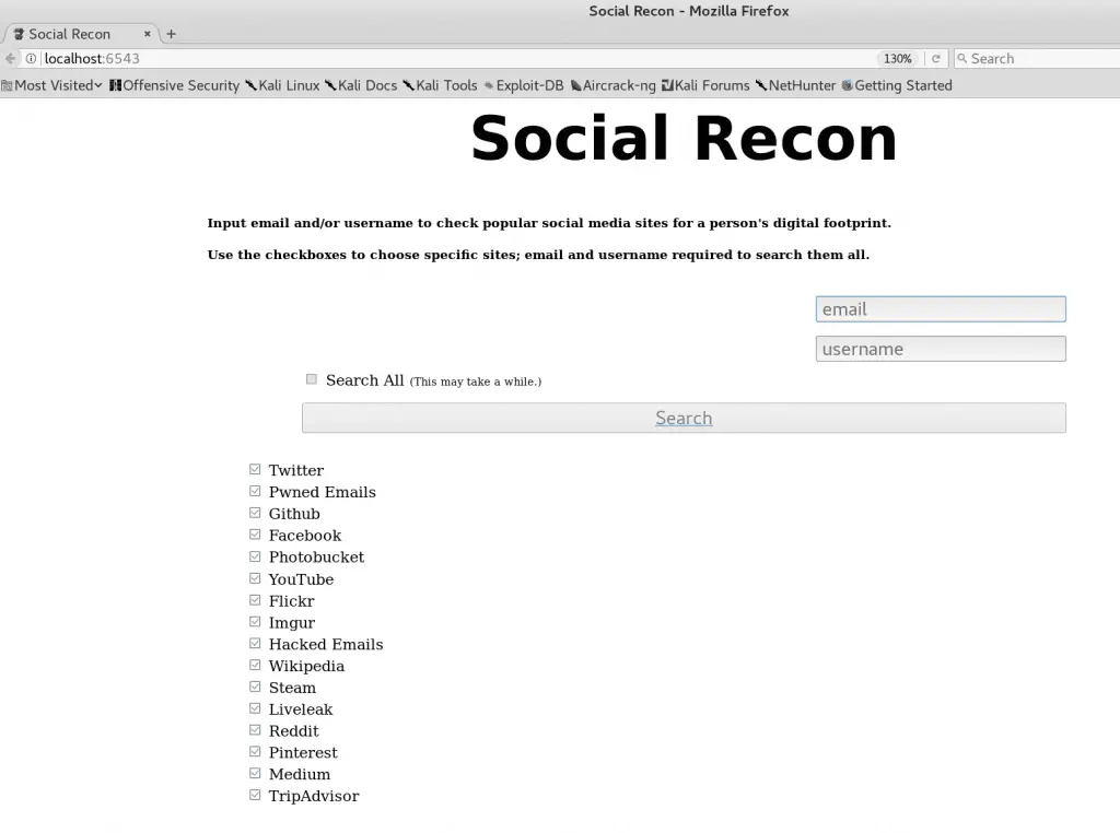 Social Recon