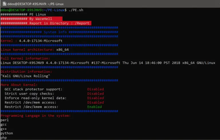 Linux Privilege Escalation