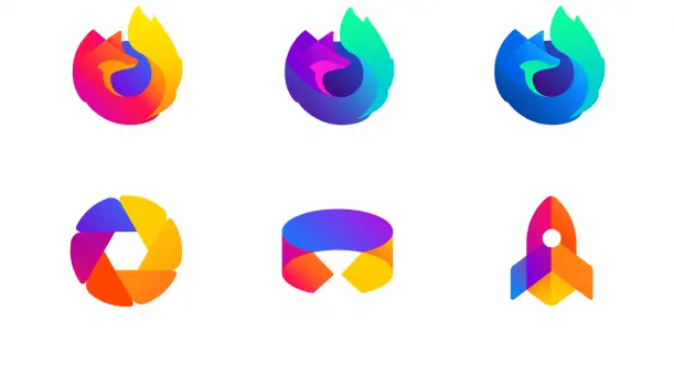 Firefox logo design
