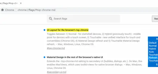 material design Google Chrome