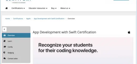 Swift certification
