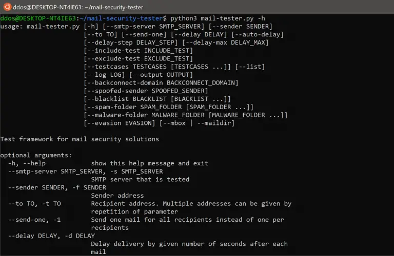 mail-security-tester
