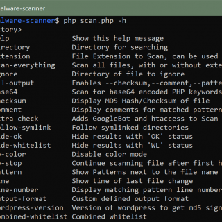 PHP malware scanner