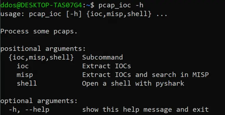 extract potential IOCs