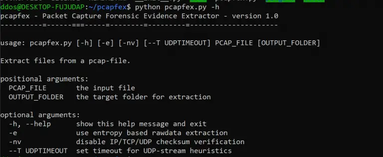 Packet Capture Forensic