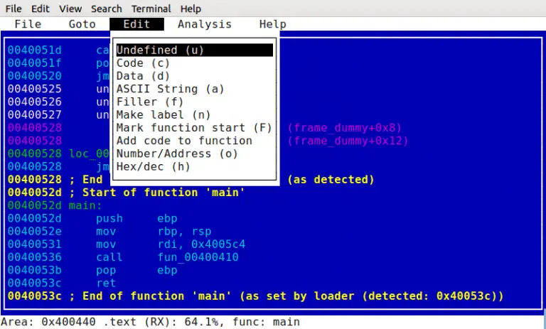 ScratchABit interactive disassembler