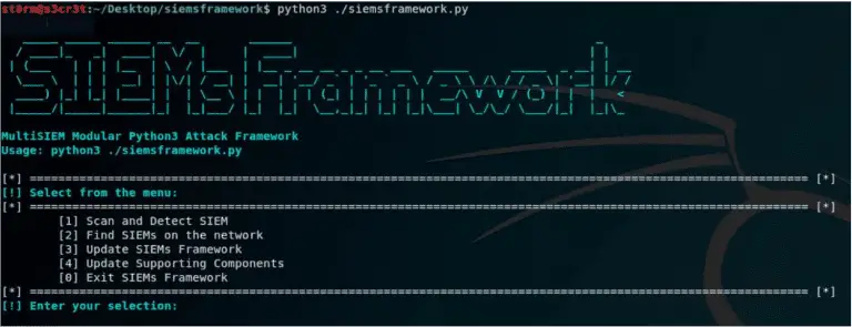 SIEMS FRAMEWORK