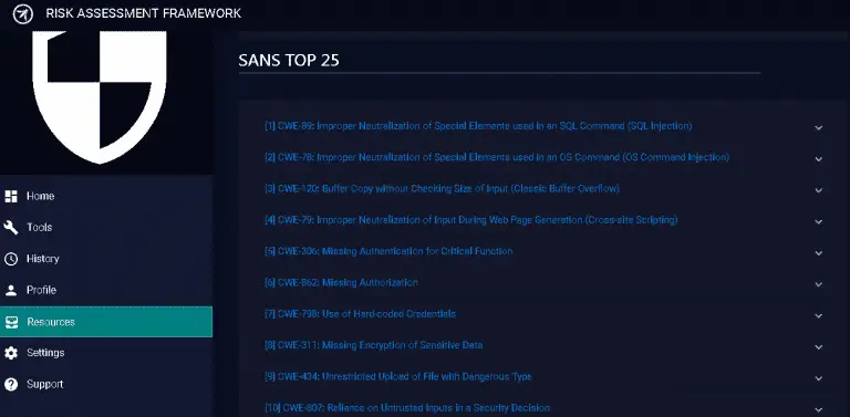 OWASP Risk Assessment Framework