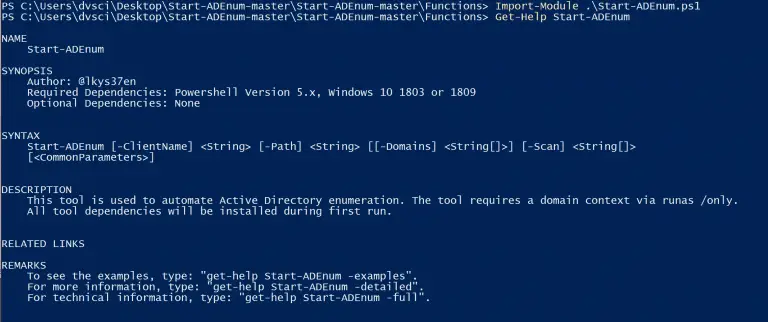 automate Active Directory enumeration