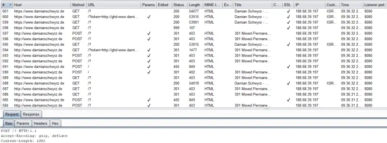 SSRF testing