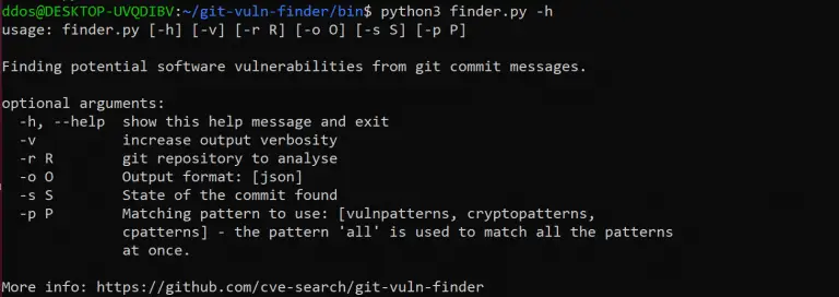 git-vuln-finder