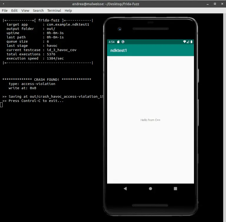 in-memory fuzzing