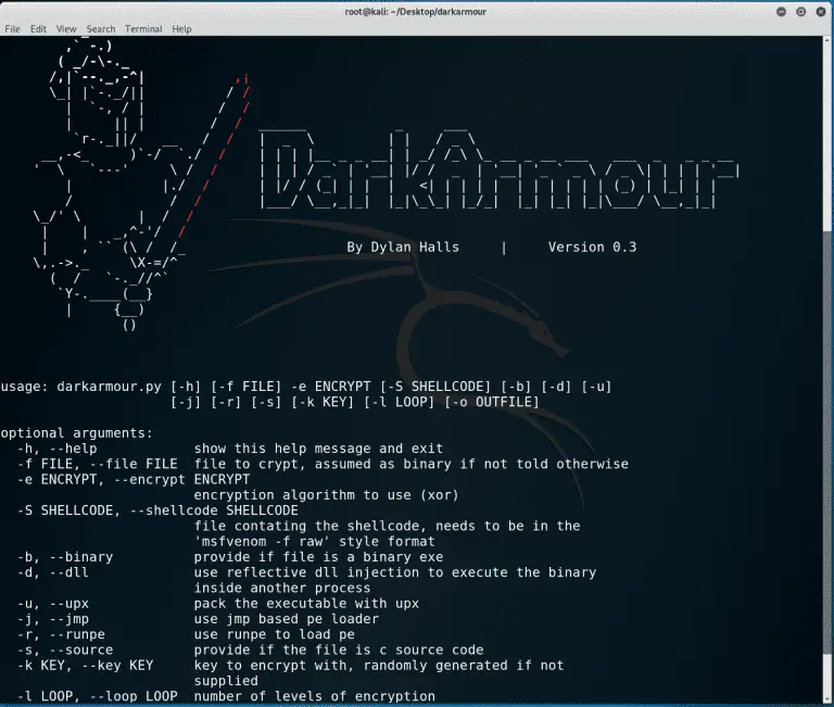 darkarmour Windows AV Evasion