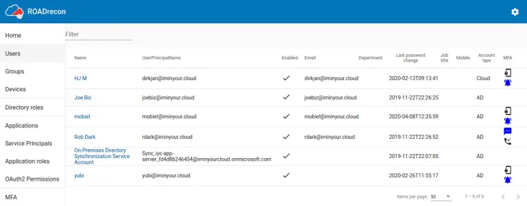 Azure AD exploration framework