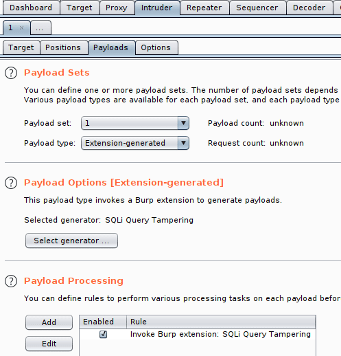 SQLi Query Tampering