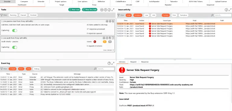 SSRF Detection