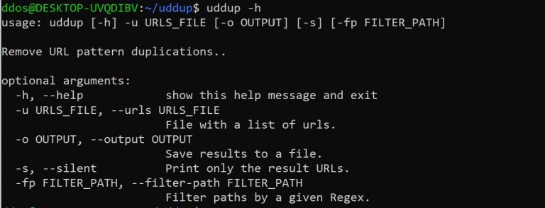 URLs Deduplication Tool