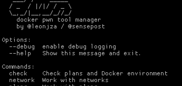docker pwn tool