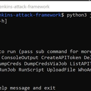 Jenkins Attack Framework