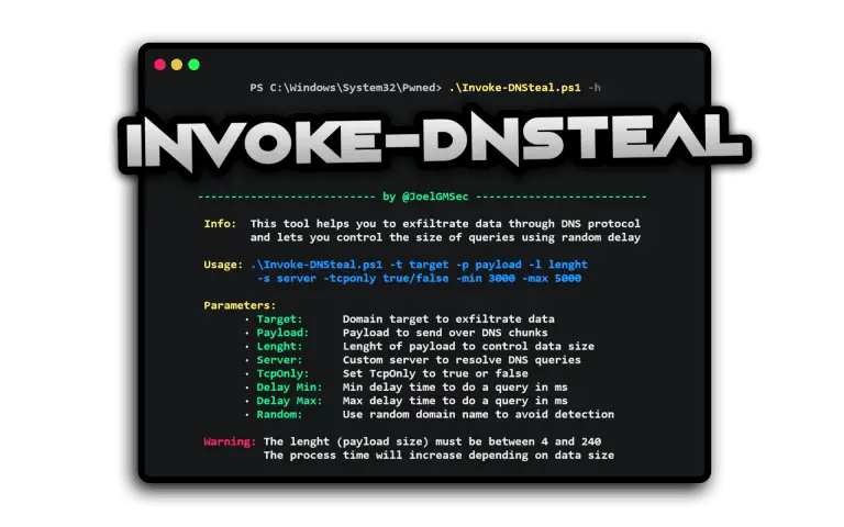 Invoke-DNSteal