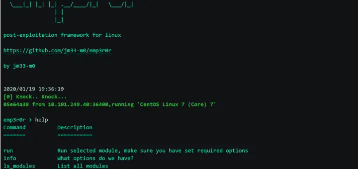 linux post exploitation framework