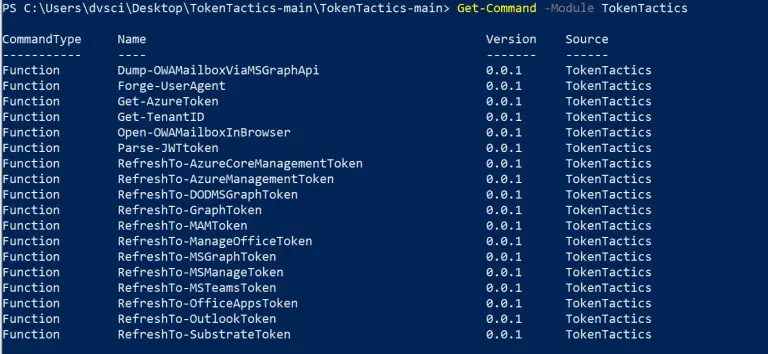 Token Manipulation Toolset