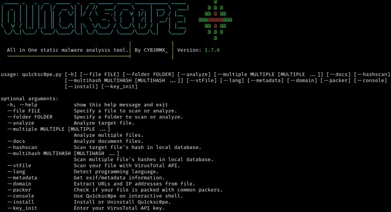 malware analysis tool