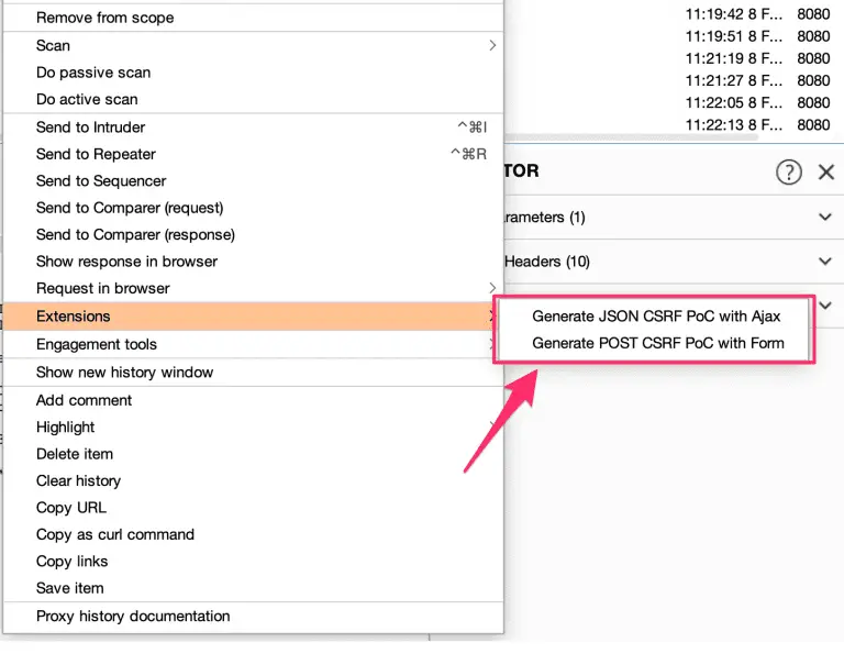 CSRF PoC generator