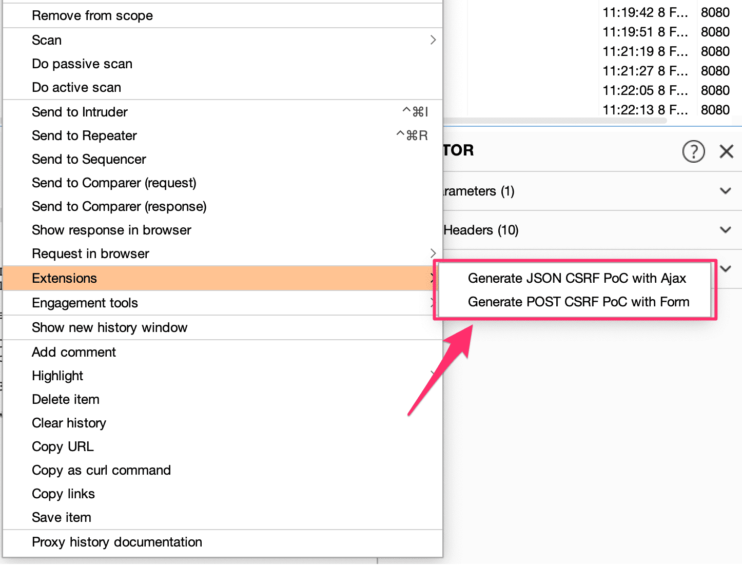 CSRF PoC generator