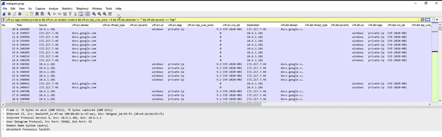 Wireshark Forensics Toolkit