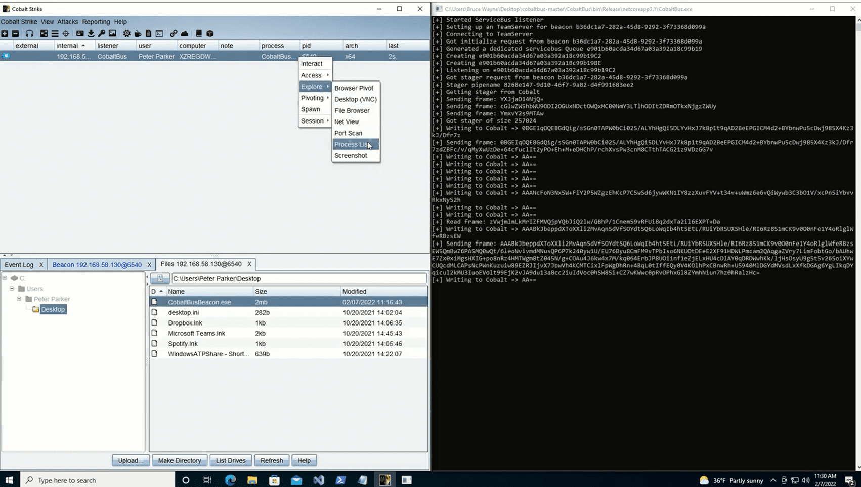 Cobalt Strike External C2 Integration