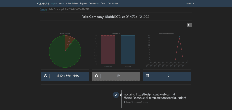 pentest management application