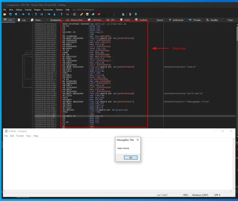 Shellcode Template