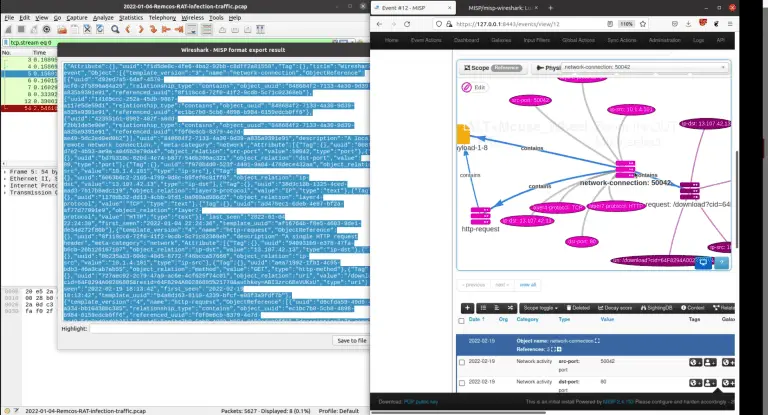 misp-wireshark 