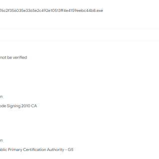 Nvidia certificate malware